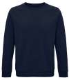 03567 Space SOL'S Unisex Space Organic Raglan Sweatshirt French Navy colour image